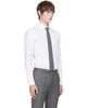 Thom Browne Thom Browne White Oxford Grosgrain Placket Shirt - 2