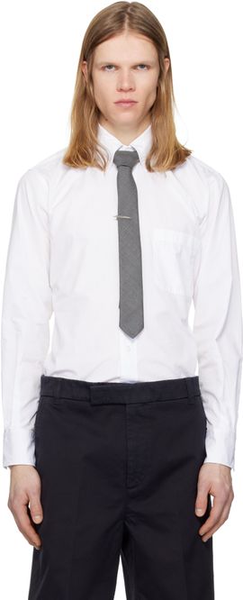 Thom Browne Thom Browne White Oxford Shirt