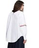 Thom Browne Thom Browne White Oxford Supersized Armbands Shirt - 3