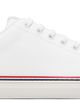 Thom Browne Thom Browne White Vitello Calf Tennis Sneakers - 1