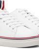 Thom Browne Thom Browne White Vitello Calf Tennis Sneakers - 4