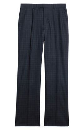 Thom Browne Thom Browne Windowpane Cotton & Wool Trousers