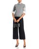 Thom Browne Thom Browne Wool-Blend Stripe Sleeve Tee - 2