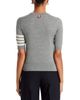 Thom Browne Thom Browne Wool-Blend Stripe Sleeve Tee - 3