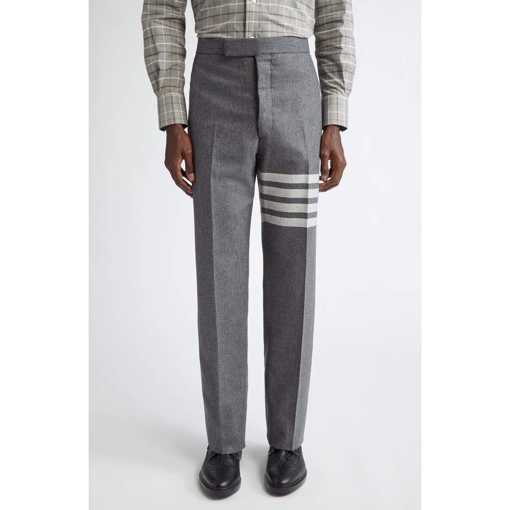 Thom Browne Thom Browne Wool & Cashmere 4-Bar Trousers