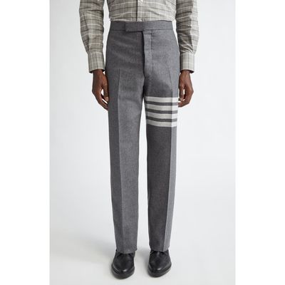 Thom Browne Thom Browne Wool & Cashmere 4-Bar Trousers