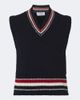 Thom Browne Thom Browne Wool and mohair sweater vest - 1
