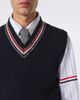 Thom Browne Thom Browne Wool and mohair sweater vest - 5