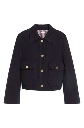Thom Browne Thom Browne Wool Bell Sleeve Jacket