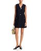 Thom Browne Thom Browne Wool V Neck Mini Dress - 2