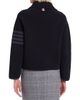 Thom Browne Women's 4-Bar Stripe Cotton Pique Hybrid Polo Jacket - 5