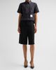Thom Browne Women's Cotton-Denim Button-Down Shirt - 2