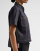 Thom Browne Women's Cotton-Denim Button-Down Shirt - 5