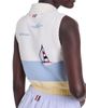 Thom Browne Women's Embroidered Nantucket Intarsia Sleeveless Polo Sweater - 6