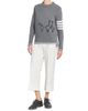 Thom Browne Women's Geese Intarsia Crewneck Wool Sweater - 2