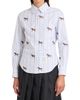 Thom Browne Women's Horse Striped Cotton Shirt - 3