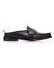Thom Browne Women's Pleated Varsity Mule Loafers - 7