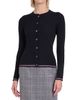 Thom Browne Women's RWB Rib-Stitch Wool Cardigan - 3