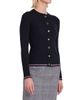 Thom Browne Women's RWB Rib-Stitch Wool Cardigan - 4