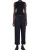 Thom Browne Women's RWB Stripe Wool Rib-Stitch Shell Top - 2