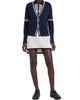 Thom Browne Women's Sailboat Jacquard V-Neck Cardigan - 2