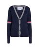 Thom Browne Women's Sailboat Jacquard V-Neck Cardigan - 7