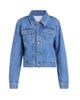 Thom Browne Women's Shrunken-Fit Denim Jacket - 1