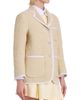 Thom Browne Women's Straw Piping Soft Shoulder Sport Coat - 4