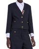 Thom Browne Women's V-Neck Wool Cardigan Jacket - 3
