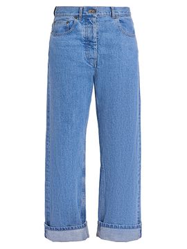 Thom Browne Women's Washed Classic 5-Pocket Selvedge Jeans