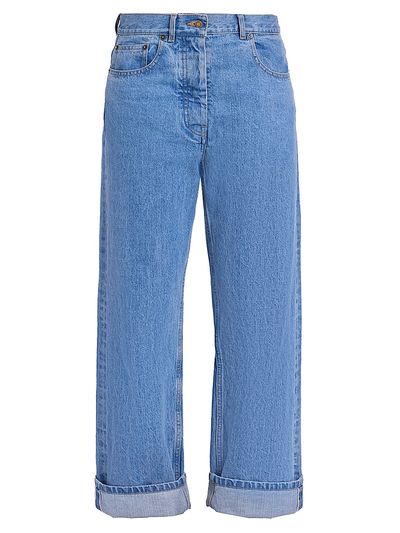 Thom Browne Women's Washed Classic 5-Pocket Selvedge Jeans