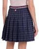 Thom Browne Women's Windowpane Houndstooth Wool Miniskirt - 5