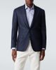 Thom Sweeney Thom Sweeney Checked wool and silk blazer - 3
