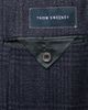 Thom Sweeney Thom Sweeney Checked wool and silk blazer - 7