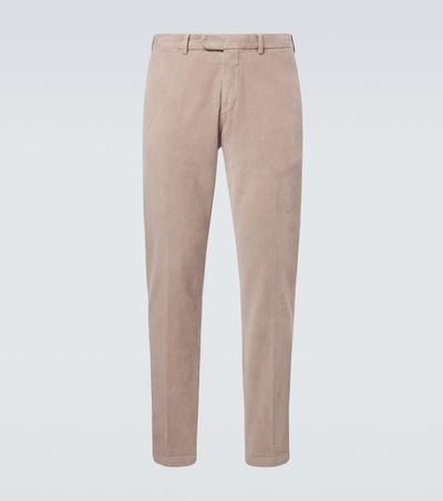 Thom Sweeney Thom Sweeney Cotton-blend corduroy slim pants