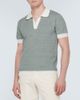 Thom Sweeney Thom Sweeney Cotton and linen polo shirt - 3