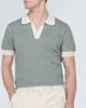 Thom Sweeney Thom Sweeney Cotton and linen polo shirt - 5
