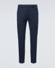 Thom Sweeney Thom Sweeney Cotton twill slim pants - 1