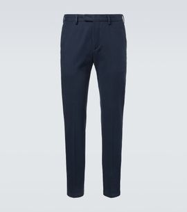 Thom Sweeney Thom Sweeney Cotton twill slim pants