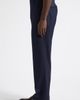 Thom Sweeney Thom Sweeney Flat Front Wide Leg Virgin Wool Trousers - 3