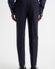 Thom Sweeney Thom Sweeney Fresco Tailored Flat Front Wool Trousers - 2