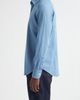 Thom Sweeney Thom Sweeney Lecce Point Collar Denim Button-Up Shirt - 3