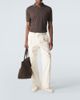 Thom Sweeney Thom Sweeney Linen and cotton polo shirt - 2