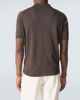 Thom Sweeney Thom Sweeney Linen and cotton polo shirt - 4