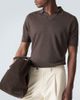 Thom Sweeney Thom Sweeney Linen and cotton polo shirt - 5