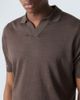 Thom Sweeney Thom Sweeney Linen and cotton polo shirt - 6