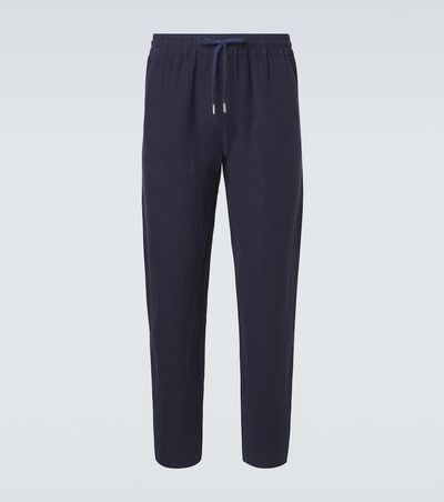 Thom Sweeney Thom Sweeney Linen straight pants