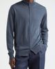 Thom Sweeney Thom Sweeney Mock Neck Zip Cardigan - 1