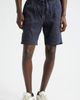 Thom Sweeney Thom Sweeney Pleated Stretch Linen & Cotton Jersey Shorts - 1