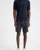 Thom Sweeney Thom Sweeney Pleated Stretch Linen & Cotton Jersey Shorts - 2